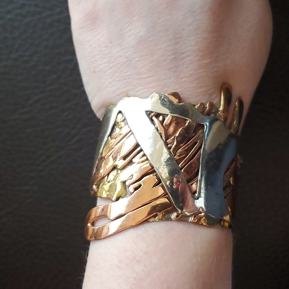 Abstract Cuff Bracelet - image 8
